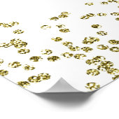 完全熟成ワイン誕生日ウェルカムサイン ポスター (角)