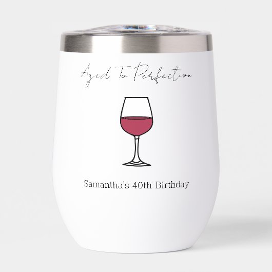 完全熟成ワイン40歳の誕生日 (正面)