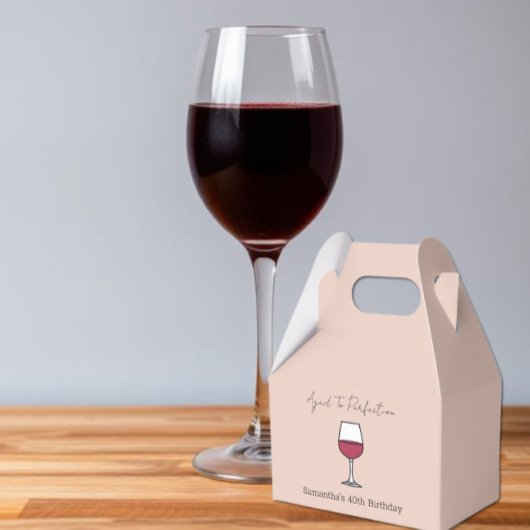 完全熟成ワイン40歳の誕生日 フェイバーボックス