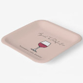 完全熟成ワイン40歳の誕生日 ペーパープレート (傾斜あり)