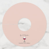 完全熟成ワイン40歳の誕生日 ワイングラスタグ (正面)