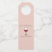 完全熟成ワイン50誕生日 ボトルネックタグ (正面)