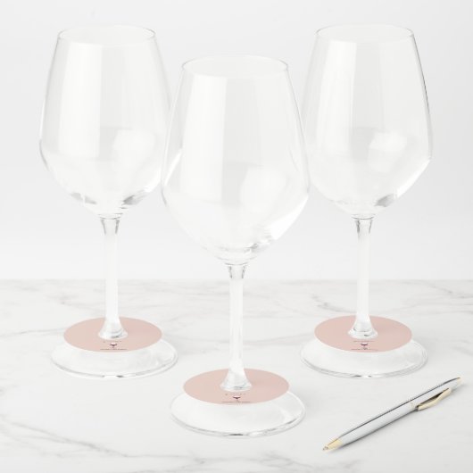 完全熟成ワイン50誕生日 ワイングラスタグ (セット)