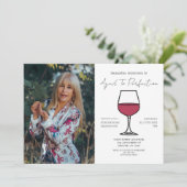 完全熟成ワイン50誕生日 招待状 (スタンド正面)