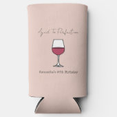 完全熟成ワイン60誕生日 スリム缶クーラー (正面)