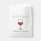 完全熟成ワイン60誕生日 フェイバーバッグ (正面)