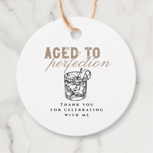 完全熟成ヴィンテージウイスキーホワイト誕生日 フェイバータグ (正面)