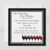 完全熟成40歳の招待状 招待状 (正面)