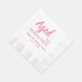 完全熟成50誕生日ナプキンス 縁ありランチョンナプキン (角)