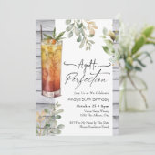 完全熟成50誕生日フローラ 招待状 (スタンド正面)