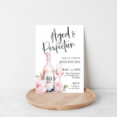 完全熟成、ワインテーマ、ワイナリー誕生日 招待状