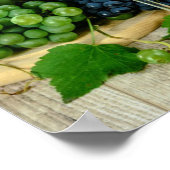 完全熟成、ワイン素晴らし、 ポスター (角)