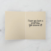 完全熟成 – 誕生日カード カード (内部)