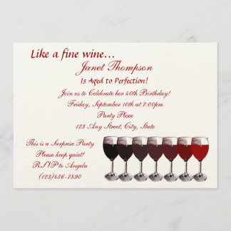 完全熟成/誕生日招待状 招待状