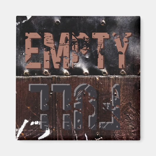 完全空の記号 マグネット (正面)