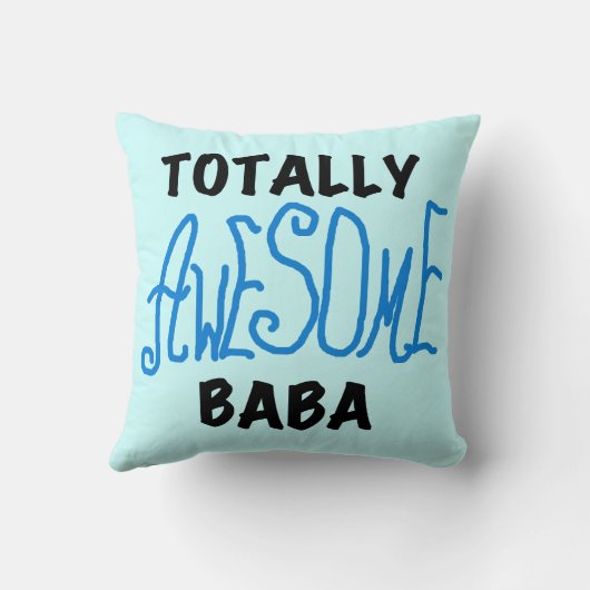 完全素晴らしにババTシャツとギフト クッション (裏面)