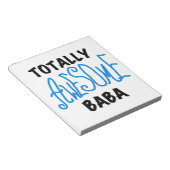 完全素晴らしにババTシャツとギフト ノートパッド (アングル)