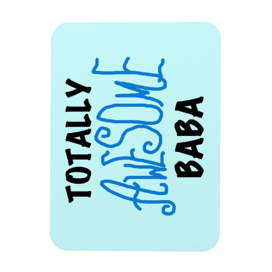 完全素晴らしにババTシャツとギフト マグネット (縦)