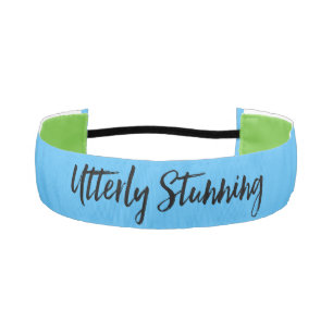 「完全素晴らし」ヘアバンド アスレチックヘッドバンド