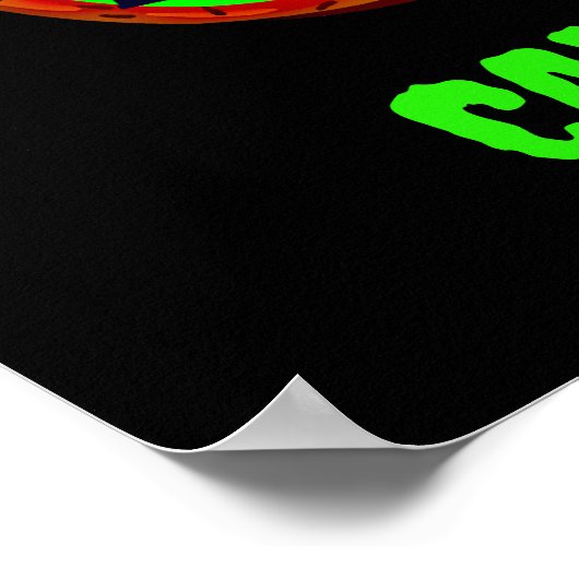 完全編集可能なCake Store用ハロウィーンCookie ポスター (角)