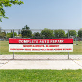 完全自動修復サスペンションブレーキエンジンログ 横断幕 (インサイチュ)