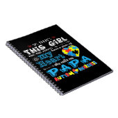 完全自閉症ギフト男性へアイディア，女性，子供 – Au ノートブック (右側)