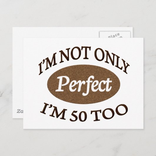 完全50歳 ポストカード (正面/裏面)