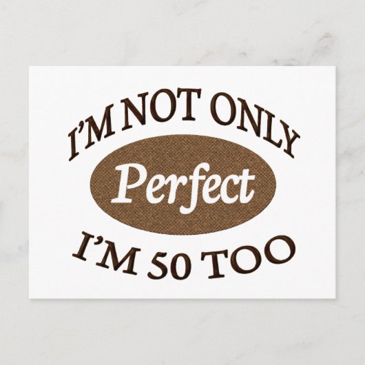 完全50歳 ポストカード (正面)