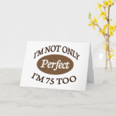 完全75歳 カード (黄色い花)