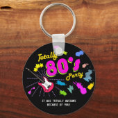完全80年代のパーティー、キーチェーンの好意 キーホルダー (正面)