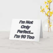 完全90歳 カード (黄色い花)