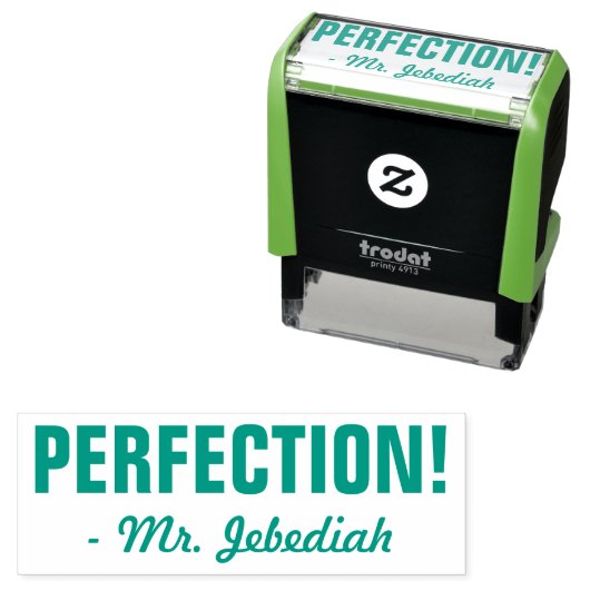 「完前向き全！」 +チューターカスタム名 セルフインキングスタンプ (インサイチュ)