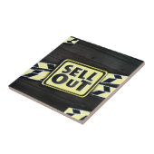 完売 アート プリント タイル (側面)