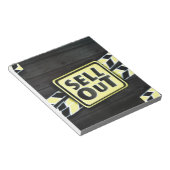 完売 アート プリント ノートパッド (アングル)