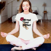 完実在全な引用文インスパイアヴィンテージフローラではない Tシャツ