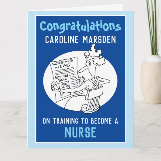 完成したナーストレーニングカード カード (正面)