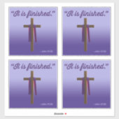 完成した聖書の引用文 シール (シート)