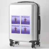 完成した聖書の引用文 シール (スーツケース)