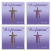 完成した聖書の引用文 シール (正面)