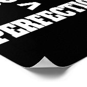 完成に向けて進むやる気を起こさせる引用文白 ポスター (角)
