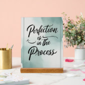 完成は過程にある アクリルサイン (ウェディング)