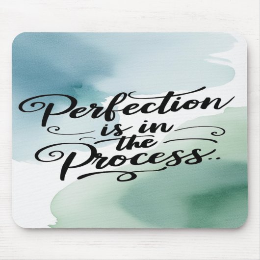 完成は過程にある マウスパッド (正面)
