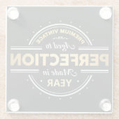 完成までの誕生年 ガラスコースター (裏面)