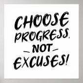 完成を越えた進歩やる気を起こさせる: ポスター (正面)