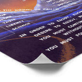 完成山- 11 x 14 ポスター (角)