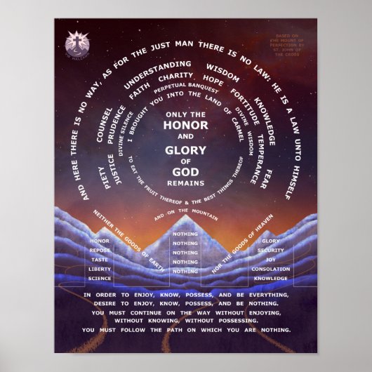 完成山- 11 x 14 ポスター (正面)