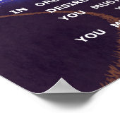 完成山- 24 x 30 ポスター (角)