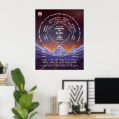 完成山- 24 x 30 ポスター (ホームオフィス)