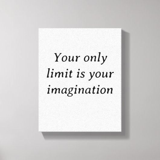 完成度の向上 – ミニマルやる気を起こさせるリスト キャンバスプリント (正面)