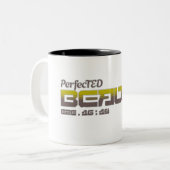 完成美しい ツートーンマグカップ (正面左)